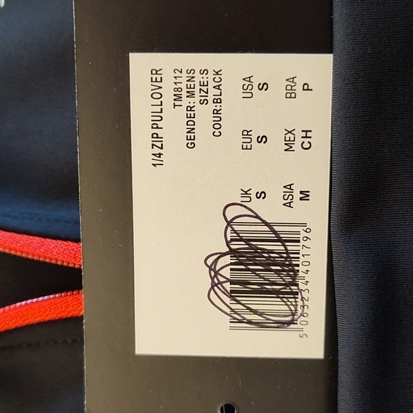 Hendirck Motorsports Castore Softshell Quarter Zip Long Sleeve Jacket Black NWT - Picture 4 of 12